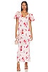 view 1 of 3 MARYANA 원피스 in Red & Pink Floral