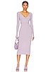 view 1 of 3 DELAIRE ドレス in Dusty Purple