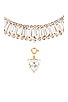 LPA Love Lust Choker in Clear and Gold | REVOLVE