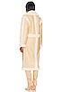 view 4 of 4 ADRIANO コート in Tan & Creme Sherpa