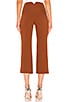 view 3 of 4 Cropped Pant in Brown