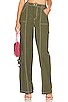 view 1 of 8 Noa Cargo Pant in Olive Green