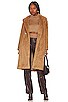 view 4 of 4 Germano Faux Leather Cargo Pant in Dark Chocolate