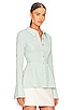 view 2 of 5 Jovi Top in Seafoam Green