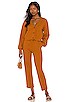 view 4 of 4 Romy Terry Sweater in Amber
