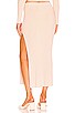 view 3 of 5 Sundown Skirt in Rose Quartz & Mellow Yellow
