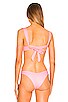view 3 of 4 Camellia Bikini Top in Crystal Pink