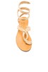 by Cocobelle Snake Wrap Sandal, view 3 of 5, click to view large image.