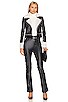 view 5 of 5 PRESLEY 자켓 in Black Vegan Leather