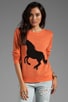 view 1 of 3 Horse Sweater in Persimmon