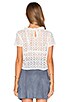 view 3 of 5 Lace Frilling Top in White