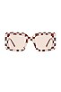 view 1 of 2 MIA 선글라스 in Chocolate Check