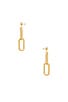 view 2 of 2 Chain Link Earring in Gold