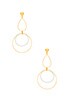 view 1 of 2 Linked Circle Earring in Gold