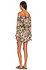 Luli Gypsy Off the Shoulder Ruffle Dress, view 3, click to view large image.