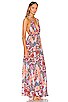 Maracuya Kisses Deep Plunge Maxi Dress, view 2 of 3, click to view large image.