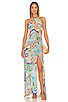 view 1 of 3 Halter Cut Out Maxi Dress in Amalfi
