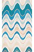 view 5 of 5 GOLD TRIM 맥시원피스 in Aqua
