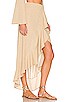 Ruffle High Low Slit Skirt, view 2 of 5, click to view large image.