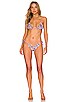 Seamless Reversible Wavy Bikini Bottom, view 5 of 6, click to view large image.