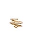 view 1 of 3 The Diamond Kite Coil Ring in Antique Gold