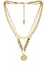 x SABO LUXE Noa Coin Charm Necklace, view 1, click to view large image.