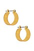 view 1 of 3 Positano Hoops in Gold