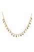 view 2 of 2 The Mixte Shaker Necklace in Gold