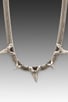Shark Tooth Bib Necklace, view 2 of 3, click to view large image.