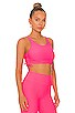 view 2 of 4 Moonstone High Impact Sports Bra in Fandango Pink