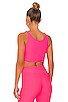 view 3 of 4 Moonstone High Impact Sports Bra in Fandango Pink