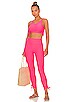 view 4 of 4 Moonstone High Impact Sports Bra in Fandango Pink