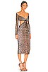 Janan Midi Dress, view 2 of 3, click to view large image.