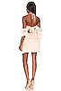 view 3 of 3 Giannina Mini Dress in Apricot