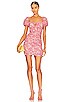 view 1 of 3 Stella Mini Dress in Pink Paisley