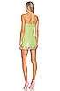 view 3 of 4 Cal Embellished Mini Dress in Lime Green