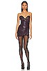 view 1 of 3 Issa Mini Dress in Deep Plum