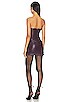 view 3 of 3 Issa Mini Dress in Deep Plum
