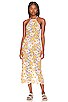 view 1 of 3 Marleigh Midi Dress in Groovy Multi