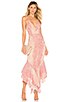 view 1 of 4 Duchess Gown in Nude & Pink