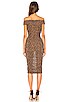 view 3 of 3 Tabitha Midi Dress in Tan Leopard