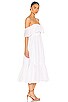 view 2 of 3 Selvaggia Midi Dress in White