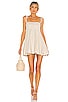 view 1 of 3 ROBE COURTE LUCY in Cream