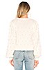 view 3 of 4 Stella Sweater in Blush Dot