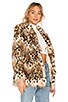 view 2 of 4 Faux Fur Stella Coat in Snow Leopard
