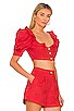 view 2 of 4 Jessi Crop Top in Watermelon