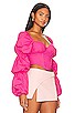 view 2 of 4 Tawny Corset Top in Hot Pink