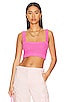 view 1 of 4 Tamal Textured Knit Cropped Top in Pink