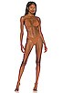 view 4 of 4 The Wall Street Rib Brief Bikini Bottom in Skinny Dip