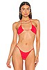 view 1 of 4 The Montenegro Bikini Top in Electric Kiss